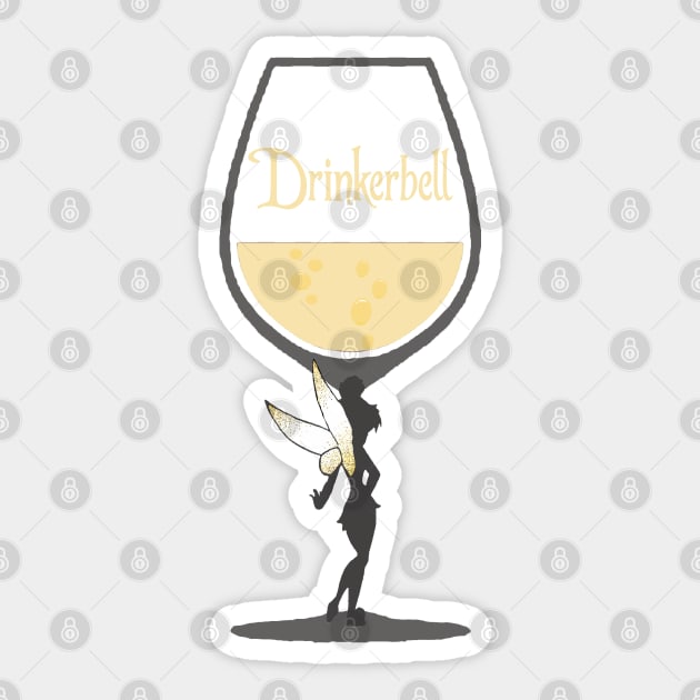 Drinkerbell Sticker by magicmirror